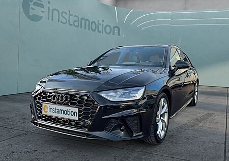 Audi A4 Avant 35 TFSI S line Panodach Navi Leder LED ACC El. Heckklappe 3-Zonen-Klimaautom.