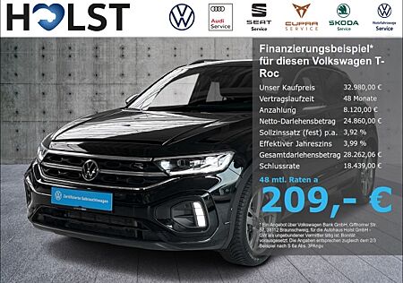 VW T-Roc 2.0TDI DSG R-Line AHK Kamera LED UPE45.4!