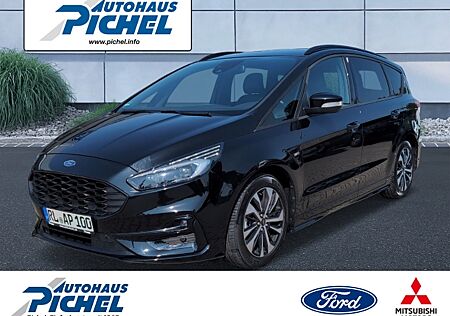 Ford S-Max Hybrid FHEV ST-Line AHK+ACC Navi Leder Memory Sitze LED Kurvenlicht Apple CarPlay