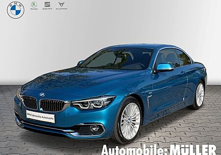 BMW 420 i Cabrio Luxury Line*LED*H&K*HeadUpDisplay*