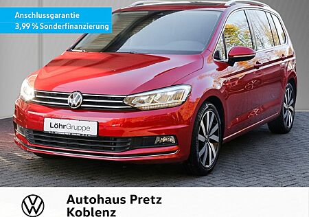 VW Touran 1.5 TSI DSG Highline "3,99%" 7Si., AHK, Pano., RFK, 18"Alu., Navi.,