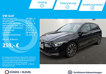 VW Golf VIII 1.5 TSI Active AHK LED NAV SHZ PDC