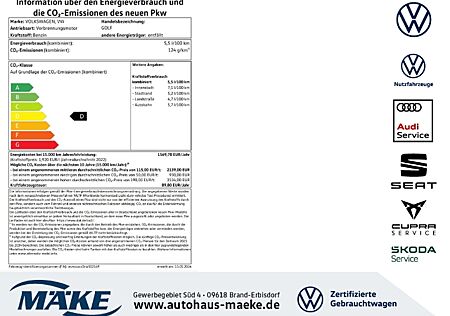 VW Golf EDITION 50 1.5 eTSI OPF DSG