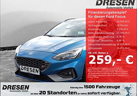 Ford Focus ST Turnier 2.3 EB HUD El. Panodach Navi Soundsystem B & O LED Kurvenlicht Sperrdiff.