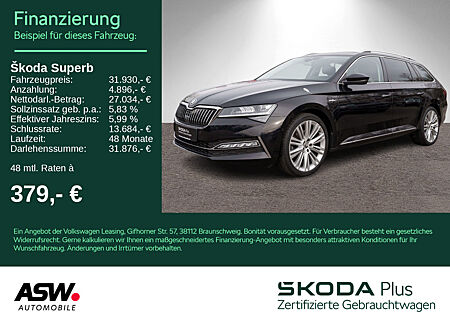 Skoda Superb Combi L&K 4x4 2.0TDI DSG NAVI AHK 360° VC