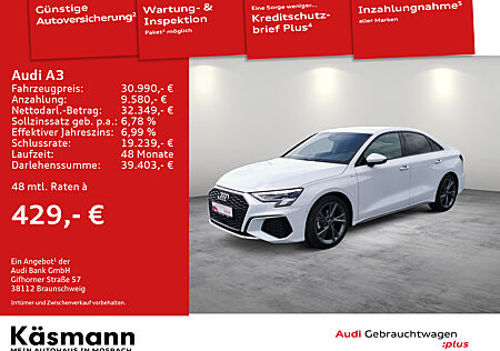 Audi A3 Lim. S line 35TFSI LED NAV ACC PDC SHZ