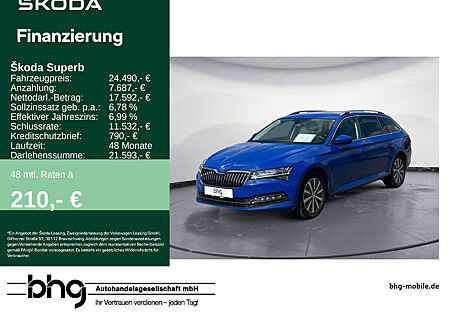 Skoda Superb Combi 1.5 TSI Style DSG LED SHZ ACC