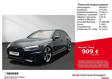 Audi RS4 Avant 290 km/h Matrix-LED Memory Navi Leder