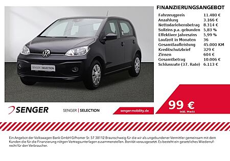 VW Up ! 1.0 Klima Sitzheizung Licht & Sicht Paket