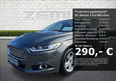 Ford Mondeo Turnier 1.5 EcoBoost Titanium Navi LED Kurvenlicht El. Heckklappe Apple CarPlay