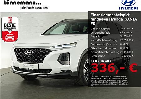 Hyundai Santa Fe CRDI PREMIUM 4WD AT+ANHÄNGERKUPPLUNG+VOLL LED+NAVI+360 GRAD KAMERA+HEADUP+KLIMASITZ+KRELL