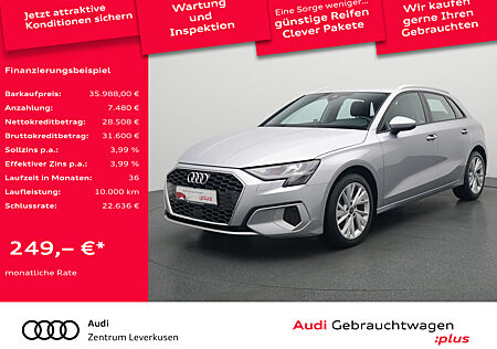 Audi A3 Sportback 35 TDI advanced SHZ KAM NAVI LED