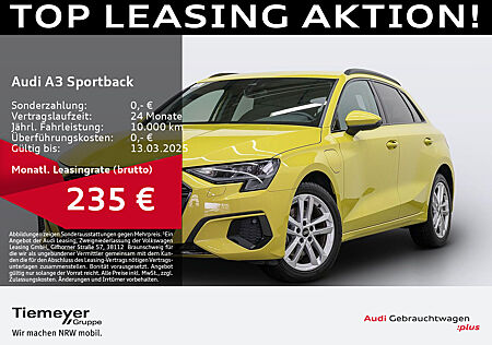 Audi A3 Sportback 40 TFSIe ADVANCED LED SPORTSITZE LM18 eKLAPPE