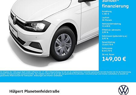 VW Polo 1.0 TRENDLINE NAVI TEMPOMAT SITZHEIZUNG