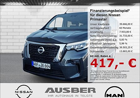 Nissan Primastar Kombi L1H1 2,8t TEKNA DCT Sitzschienenverl.Heckkl. 2Schiebet. Designpaket Winterp. mit WKR