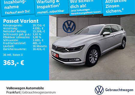 VW Passat Variant 2.0 TDI DSG Comfortline Navi LED Heckleuchten Sitzheizung Leichtmetallfelgen PASSAT Var. CLBMT 140 TDID7F