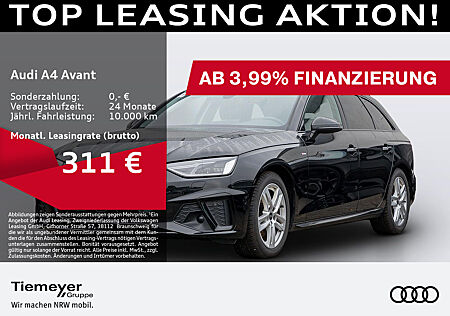 Audi A4 Avant 35 TFSI S LINE LEDER LM18 ASSIST KAMERAR