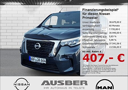 Nissan Primastar Kombi L1H1 2,8t TEKNA DCT Sitzschienenverl.Heckkl. 2Schiebet. Designpaket Winterp. mit WKR