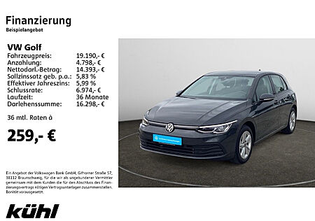 VW Golf VIII 1.5 TSI Life Navi,AHK.Pano