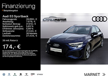 Audi S3 Sportback 2.0 TFSI quattro*Klima*LED*Einparkhilfe* Connect*Virtual Cockpit*Sitzheizung