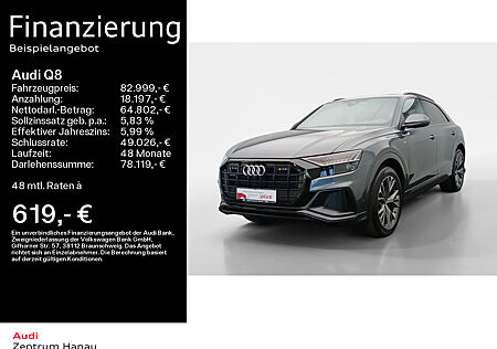 Audi Q8 50 TDI quattro S-LINE*HD-MATRIX*LUFT*PANO*AHK*NAVI-PLUS*B&O*21ZOLL