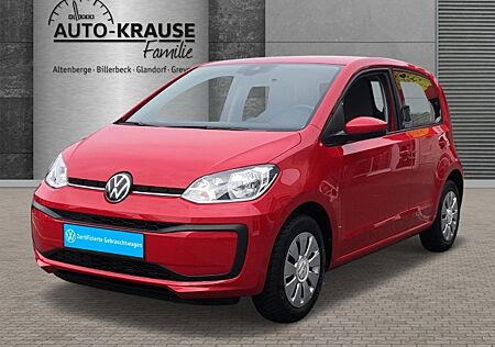 VW Up ! 1.0 DAB GA Klima BT Klappb. Klappb. Beifahrers. teilb.Rücksb AUX