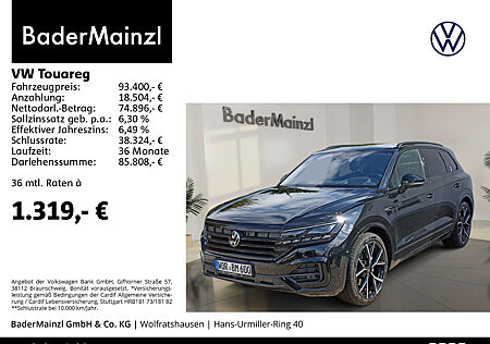 VW Touareg R-Line 3,0 l V6 TDI SCR 4MOTION 210 kW (286 PS) 8-Gang-Automatik (Tiptro nic)