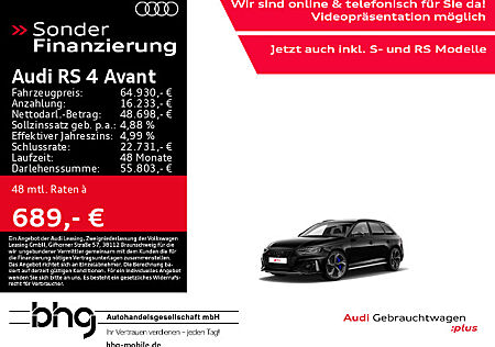 Audi RS4 RS 4 Avant RS-Abgas/Dynamik/Keramik/Komfort Pano