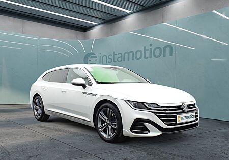 VW Arteon Shooting Brake 2.0 TSI DSG 4Mo. R-Line NAVI-PRO LEDER PANORAMA AHK DCC HK-SOUND KAMERA ACC PARKLENK