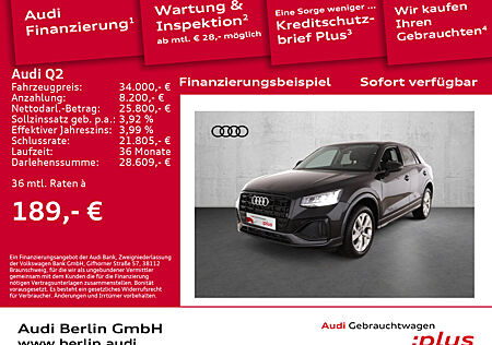 Audi Q2 Advanced 35 TFSI S tr. AHK RFK NAVI