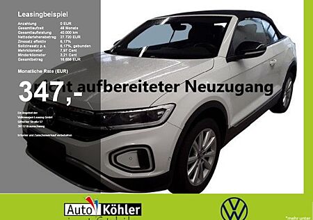 VW T-Roc Facelift Cabrio Style TSi AHK / Kamera LM