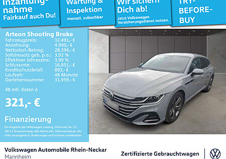 VW Arteon Shooting Brake 2.0 TSI R-Line DSG Navi ACC LED uvm