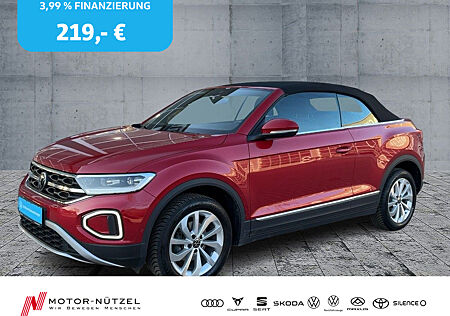 VW T-Roc Cabriolet 1.0 TSI STYLE LEDplus+NAV+ACC+17