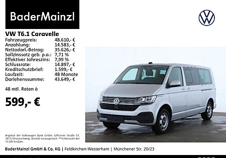 VW T6 Caravelle T6.1 Caravelle 2.0 TDI DSG LR Lang 8Si SHZ AHK ACC