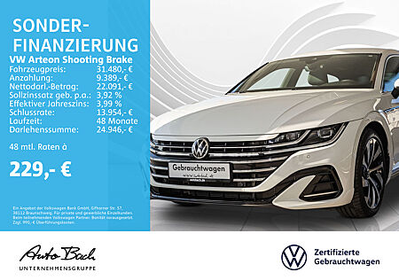 VW Arteon Shootingbrake 2.0 TDI "R-Line" DSG Navi LED Digital Cockpit ACC EPH DAB AHK