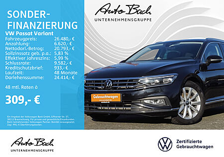 VW Passat Variant 2.0 TDI "Elegance" DSG Navi LED ACC EPH DAB AHK