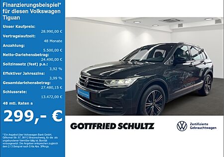 VW Tiguan Active 2.0 TDI DSG AHK*Standheizung*LED*Rückfahrk.