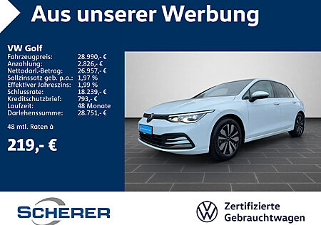 VW Golf MOVE 2.0 TDI DSG MOVE AHK HUD NAVI KAMERA