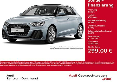 Audi A1 Sportback 30 S LINE ALU NAVI+ SITZHEIZUNG