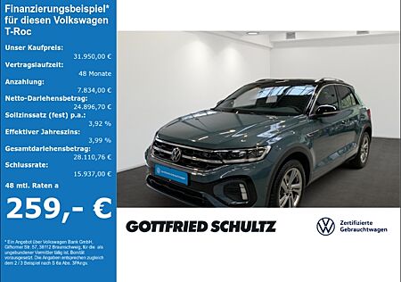 VW T-Roc R-LINE TDI DSG NAVI ACC AHK SITZHZG LED