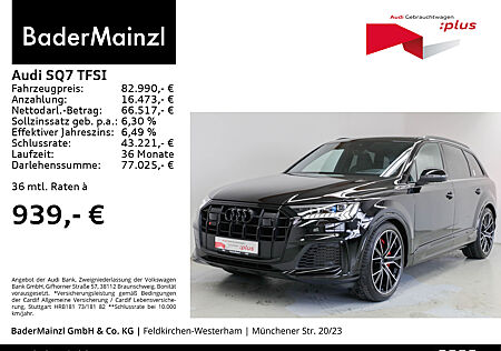 Audi SQ7 TFSI HUD Matrix Luft StdHz Leder B&O Pano