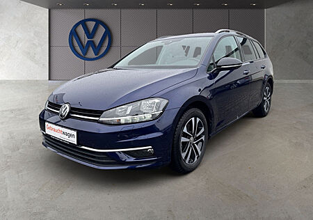 VW Golf Variant Golf VII Variant 1.5 TSI IQ.DRIVE Navi AHK LED Heckleuchten Sitzheizung Leichtmetallfelgen Golf Va 1.5 CL BT110 TSIM6F