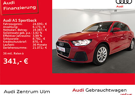 Audi A1 Sportback advanced 25 TFSI S tronic PDC SHZ