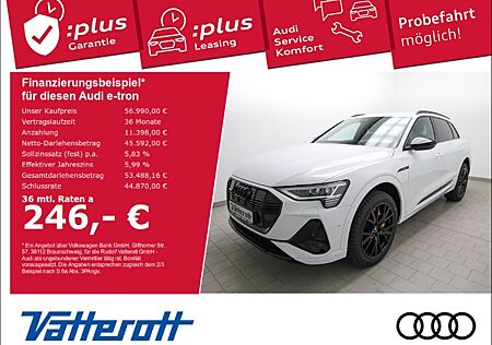 Audi e-tron 55 S line black edition AVILOO 98% TechSel. Matrix