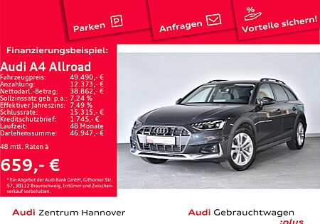 Audi A4 Allroad quattro 40 TDI AHK LED Kamera virtual Navi Teilleder