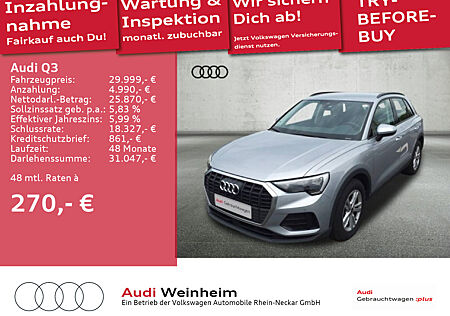 Audi Q3 35 TDI stronic Navi LED Einparkhilfe Plus uvm