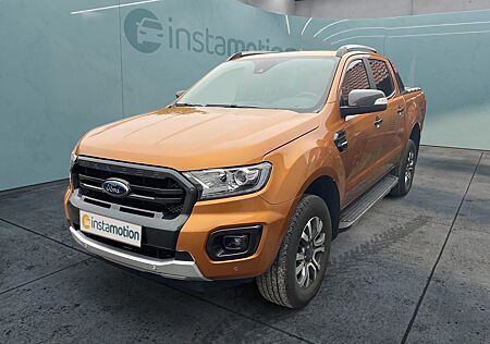 Ford Ranger Wildtrak DoKa 2.0 TDCi AWD Panther, AHK, Leder, Kamera, ACC, Navi