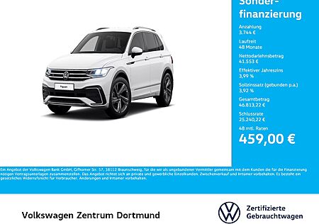 VW Tiguan 2.0 R-LINE LEDER AHK CAM ACC LM19 NAVI