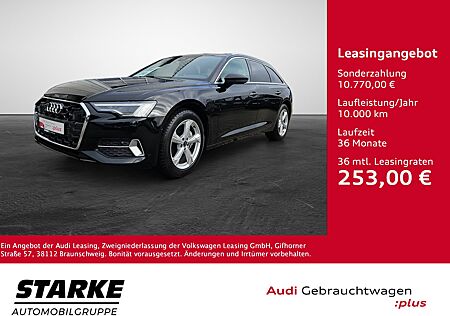 Audi A6 Avant 40 TDI S tronic quattro advanced NaviPlus Matrix AHK Leder Memory Pano APS-Plus 19-Zoll SHZ