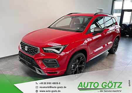 Seat Ateca FR DSG 5-Jah Garantie*19"Alu* AHK-Vorb.*Navi*DAB*VZE*LED*ACC*SmartLink*DigiCockpit*elektr. Heckkl.*Kamera*ParkAssist*Kessy*BlindSpot*Freispr.*Sitzheiz*PDC*vo+hi*Alu*LichtAssist*SpurAssist*Connect*Sunset*ZV-Funk*4xEFH*Ladeboden*Lenkradheiz*beheiz.Frontscheibe*Nebel*Reserverad*Armlehne*Metallic